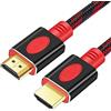SHULIANCABLE Cavo HDMI 4K, Cavi HDMI 2.0 supporta Fire TV, Ethernet, audio return, video UHD 2160p, HD 1080P, 3D, PC (2M)