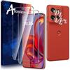 Pellicola Protettiva In Idrogel Per Motorola Edge 50 Fusion 5G (2 Pezzi), TPU Flessibile, Auto-riparante, Alta Sensibilità, Facile Installazione Con Kit Incluso.