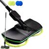 Generic Mop Girevole Elettrico di Pulizia,Mop Spinning Ricaricabile,Lucidatrice per Pavimenti,Scopa Spazzatrice con 2 Panni in Microfibra e 2 Panni lucidanti per Pavimenti in Legno Duro