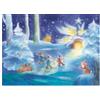 Cartolina Nani nel bosco a Natale