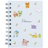 Pokémon NUOVO!! Notebook Pokemon A6 W-Ring - Design ciliegia con motivi di pagina int...