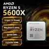 AMD Brand New Ryzen 5 5600X CPU Processore per computer desktop Fino a 4,6 GHz 6-Core 12-Thread 32MB Cache Socket AM4 Senza confezione -