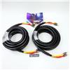 Mogami 3104 2 paia 5m cavo altoparlante banana rodio spine φ14,5mm OFC 4SQ NUOVO
