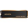 ADATA LEGEND 960 MAX 4 TB, SSD Grigio Scuro/Oro , Pcie 4.0 x4, Nvme 1.4, M.2