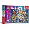 Trefl - PAW Patrol: The Mighty Movie, Le avventure degli Eroi della Città - Puzzle 60 Tessere - Puzzle Colorati con gli Eroi delle Fiabe, Intrattenimento Creativo, Divertimento per Bambini dai 4 anni