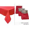 General Trade Tovaglia Natalizia Rosso Agrifoglio 140X180cm Assortita 3 Modelli