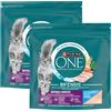 Purina One Gatto Appetito Difficile Merluzzo e Trota KIT RISPARMIO 2X1.5KG