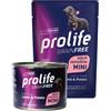 Prolife Grain Free Adult Sensitive Lamb & Potato Mini Bocconcini Di Agnello E Patate Per Cani Adulti Di Taglia Piccola