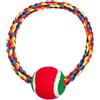 AqpetFriends Giochi Per Cani Smarty Ring In Corda Con Pallina