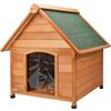 AqpetFriends Suite Cuccia In Legno per Cane Con Tenda Termica