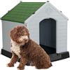 AqpetFriends Chalet Large Cuccia In Plastica Smontabile Per Cani di Taglia Grande