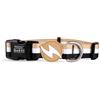 Dashi Stripes3 Brown&Black Collar Collare Marrone/Nero Per Cani