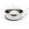 AqpetFriends Ciotola In Acciaio Inox Con Supporto Per Recinti