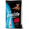 Prolife Sterilised Adult Beef & Rice Crocchette Al Manzo E Riso Per Gatti Adulti Sterilizzati