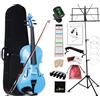Aileen MUSIC Aileen Student Violino per principianti (blu, 4/4 grandezza)