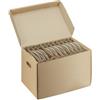 Scatola piatti trasloco Ecologica in Cartone Riciclato mis 40x30x30