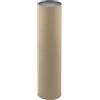 TUBO ALTEZZA CM 50 DIAMETRO CM 10 CON 2 TAPPI INSERITI