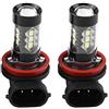 EBTOOLS Lampadina 35W H8 Fendinebbia-2Pcs H11 H8 12V-24V 80W Lampadine Fari Fendinebbia A Led Di Lampadine Per Esterno Auto Led Per Automobili Fari Luci Diurne Adatto Per H11