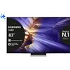 SAMSUNG QE83S91FAEXZT TV OLED, SMART TV, 83 ", Processore NQ4 AI Gen3 Processor, Graphite black, Classe F