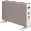 Ardes THOR T Termoconvettore Elettrico con 3 Livelli di Potenza, Termostato Regolabile, Funzione Turbo-Ventilatore, Protezione da Surriscaldamento e Colore Grigio