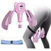 EgoNova Attrezzo Interno Coscia Premium, Trainer Pavimento Pelvico Uomo Donna | Regolabile 50kg (110lbs) per Esercizi Kegel, Glutei, Gambe, Core Addome, Fitness Casa Pilates