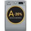 Whirlpool Lavatrice a libera installazione FFB 108 SILVER IT Made in Italy