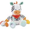 BABY SMILE Peluche zebra zaki attività 25 cm - baby smile