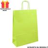 Boooh.it BUSTE REGALO MEDIE VERDE SCURO DI CARTA CON MANICO - MISURA 27 X 22 | SFUSE O CONFEZIONE COMPLETA
