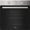 Hotpoint Ariston Forno Elettrico da Incasso Ventilato Multifunzione con Grill 71 Litri 60 cm Classe A colore Nero e Acciaio Inox - HAO 235H X