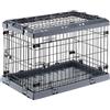 FERPLAST Box Pieghevole per Cani Superior Nero CM.75