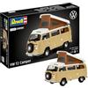 Revell 07676 Volkswagen T2 Camper (easy-click) Model Kit 1:24 Scale 07676-Kit modello, scala