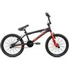 BMX 20" Freestyle 225650 nero e rosso