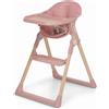Foppapedretti Seggiolone 2in1 Kidsmenu Pink Con Sdraietta