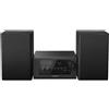 Panasonic SC-PM702EG-K Neat Impianto Stereo Compatto Micro Hi-Fi con CD Radio DAB-FM USB e Bluetooth Nero