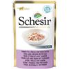 Schesir cat tonnetto e pollo con prosciutto in jelly 50gr