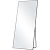 VEVOR Specchio a Figura Intera 1800 x 785 mm Specchio Extra Grande da Terra, Rettangolare, da Appendere o Appoggiare, con Telaio in Lega di Alluminio, Specchio da Toeletta per Camera da Letto, Nero