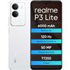 Realme P3 Lite Smartphone, 8+256 GB, Display HD+ 6,67" 120Hz, Batteria 6000Mah,