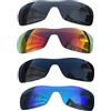 Acefrog 4 paia di lenti polarizzate di ricambio per occhiali da sole Oakley Batwolf OO9101, perfettamente aderenti, infrangibili, antigraffio, Value Pack, multicolore, Taglia unica