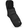 Bugaboo Thermolite Performance Sacco a Pelo da Passeggino o Carrozzina, Inserto Rimovibile, Protezione Scarpe, Cerniere Impermeabili, Imbottitura Calda - Heritage Black