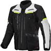 Alpinestars giacca uomo Bogotà Pro Drystar - 1381 Black Ice Gray Yellow Fluo