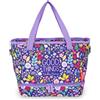Legami - Borsa Termica Porta Pranzo, Tema Flowers, Borsa Termoisolante per Pranzo, Lunch Bag Capiente 10,8 Litri, Tracolla Regolabile, Borsa a Spalla, 33 x 22 x 15 cm