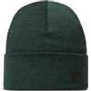Buff Merino Heavyweight beanie, Solid forest