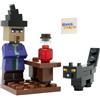 LEGO Minecraft Mini Set: Strega Minifigure con gatto nero e pozione