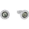 s.Oliver Orecchini a bottone in acciaio inossidabile/argento sterling 925 da donna, orecchini, forniti in confezione regalo per gioielli