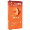 Control - Peach - Preservativi in lattice naturale - Confezione da 6 pezzi