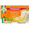 Plasmon - Merenda cremoso banana e yogurt - 2 vasetti da 120 g