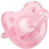 Chicco - Gommotto silicone rosa - Succhietto extra morbido per bambini 6-12 mesi