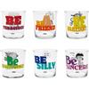 Excelsa set 6 bicchiere vetro acqua Peanuts cod.69315