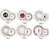 Excelsa Servizio Natale Piatti Nutcracker schiaccianoci 18 Pz, Porcellana cod.66046