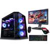 Computer Specialist Ltd. PC Da Gioco Fascio 24 " Ryzen 7 5700X/i9-12900KF 16GB 1TB SSD 16GB Rx 9070 Win11